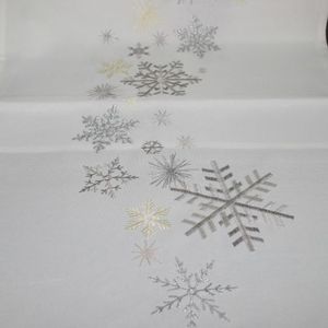 Tischläufer Schneeflocke